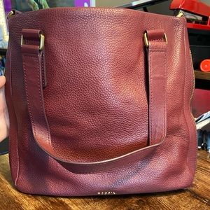 Fossil wallet expandable bag